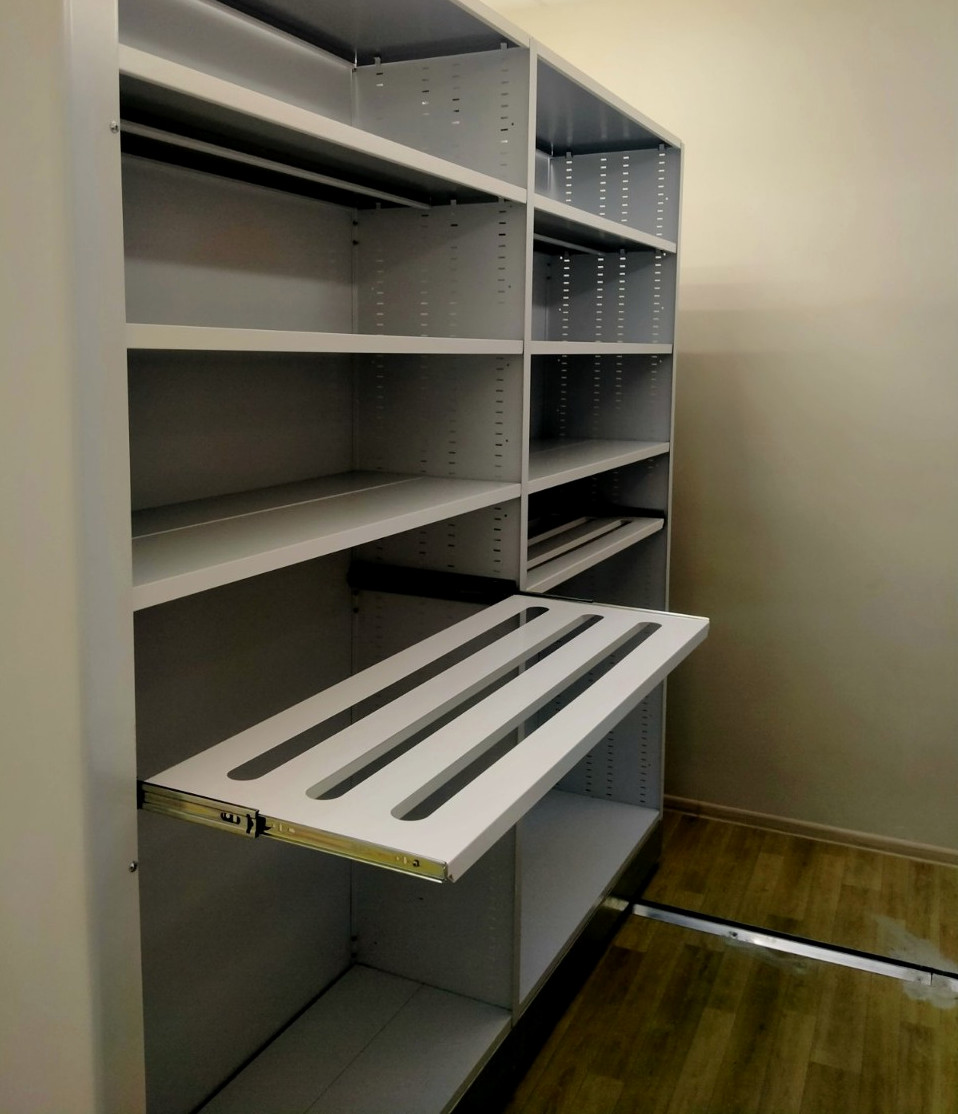 облегченная выдвижная полка